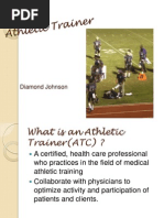 Career Powerpoint Athletic Trainer