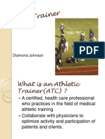 Career Powerpoint Athletic Trainer