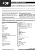 Quest Socioeconomico Enem2009