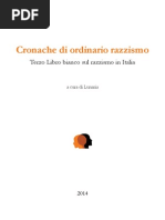 Cronache Di Ordinario Razzismo