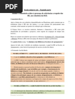 Análise e comentário crítico -  relatórios da IGE LucíliaBarôa