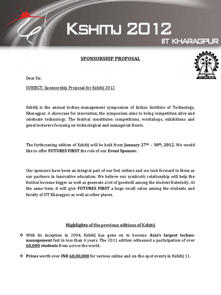 Event Sponsorship Proposal.pdf Foreign Exchange Market