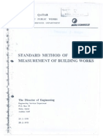 Standard Method of Measurement of Building Works