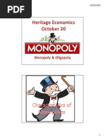 monopoly  oligopoly