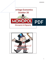 Monopoly Oligopoly