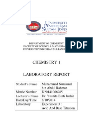 Lab report physics matriculation experiment 3 energy