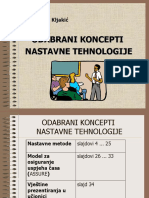 Koncepti Nastavne Tehnologije