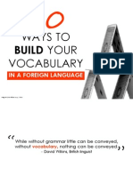 How to Build Your Vocabulary