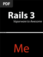 From Vaporware to Awesomeness in 12 Months