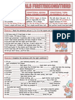 Conditionals 3 Types Exer