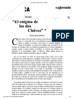 La Jornada - El Enigma de Los Dos Chávez - PDF