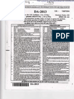 SSC CGL Re Exam 27-04-2014 Evening Session Question Paper 555PK6