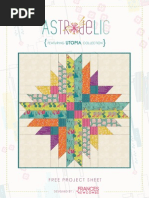 Astrodelic Quilt Free Instructions