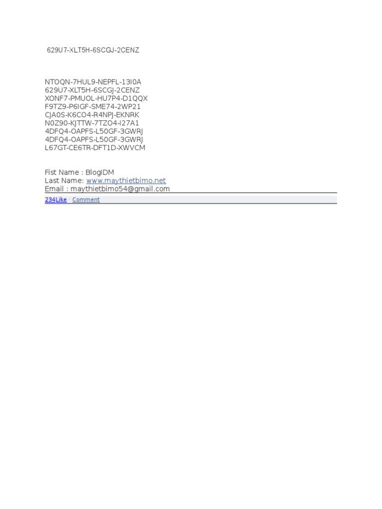 Comment: 234 Like | PDF