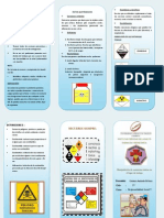 Triptico de Manipulaion de Susta Toxicas PDF