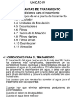 Unidad IV - Plantas de Tratamiento - Pps