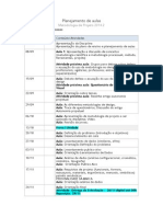 2014.2 Planejamento de Aulas (Alunos) Metodologia de Projeto PDF