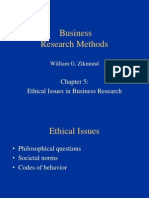 BRM 3 -Ethical Issues in Business Research