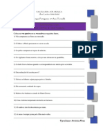 Língua Portuguesa, 8ºano - Voz Activa e Voz Passiva - Exercícios PDF