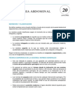 Cesarea Abdominal - GINECOLOGÍA Y OBSTETRICIA PDF