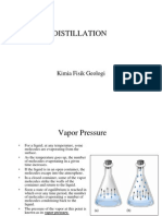 Distillation: Kimia Fisik Geologi