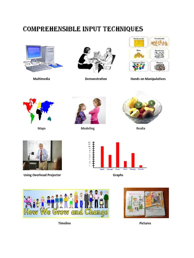Comprehensible Input Strategies | PDF