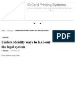 Unders Identify Ways To Fake-Out The Legal System - The Miami Student