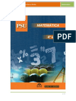 Preuniversitario 4° Año de Enseñanza Media Matemática