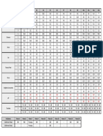 Tabela para Impressão PDF