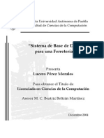 Sistema de Base de Datos para Una Ferreteria PDF