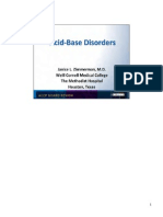 Acid Base Disorders/Pulmonary Board Review