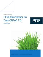 CIFS Administration On Data ONT - NetApp University