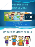 Presentación Ley 1620 de 2013 PDF