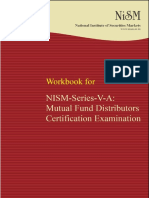 NISM-Series-V-A- Mutual Fund Distributors Workbook Till 20th October 2014