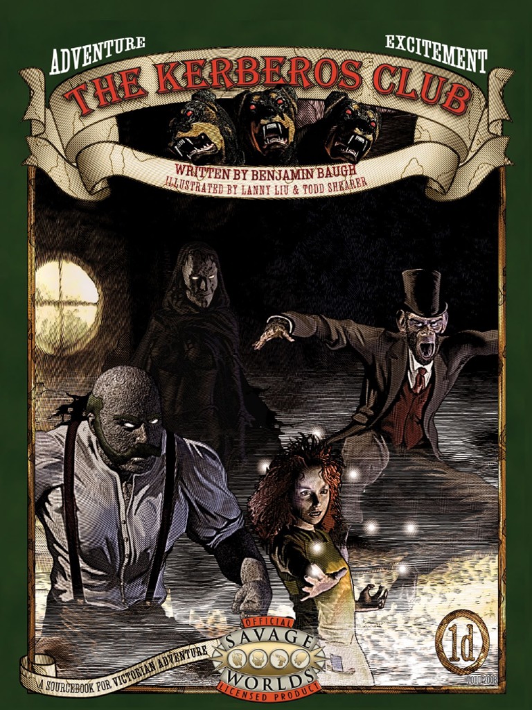 Kerberos Club Savage Worlds | Charles Dickens | Literacy - 
