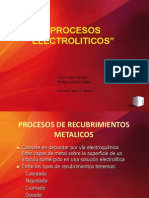 Procesos Electroliticos