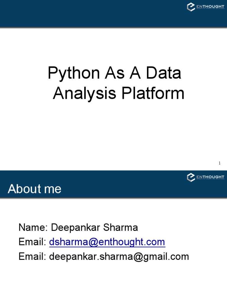 Data Analysis With Python | PDF | Computer Engineering | Software ...