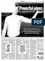 Colin Ainsworth, Keeping Fit, Sun Media (March 9, 2009)