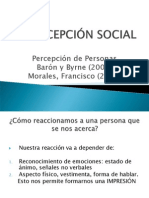 Unidad 2 Percepcion Social