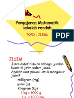 Topik Ukuran (Jisim)