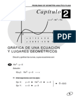 Gráfica de Una Ecuacióny Lugares Geométricos