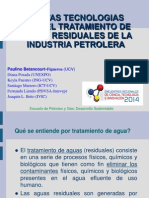 Nuevas Tecnologías para El Tratamientos de Aguas Residuales de La Industria Petrolera - Paulino Betancourt PDF