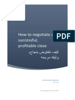 How to Negotiate a Successful, Profitable Close (تم الحفظ تلقائيًا)