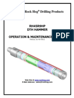 Rock Hog Drilling Products: RH45R9HP DTH Hammer Operation & Maintenance Manual