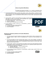 Problemas de genética Mendeliana: Monohibridismo y color de pelaje en cobayos