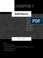 Presentasi Dalil Nernst