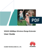 WS323 300Mbps Wireless Range Extender User Guide WS323 02 English Channel