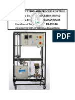 Instrumentation and Process Control