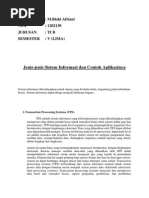 Download Jenis-jenis Sistem Informasi dan Contoh Aplikasinya by AlexanderShwartzFrancisco SN243793105 doc pdf