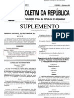 Novo Regime de Contratação de Empreitadas - Decreto 15-2010